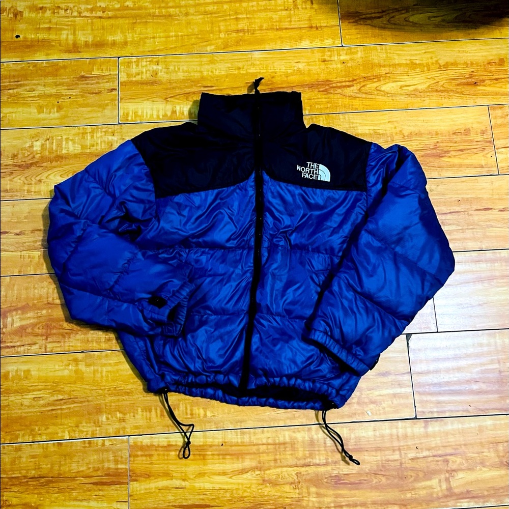 Vintage The North Face Puffer Jacket Black/Blue Woman’s